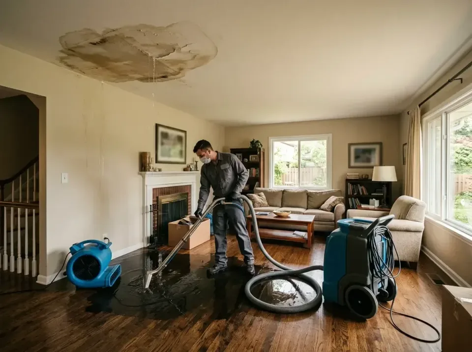 attic-pipe-burst-ceiling-drip-008 — frequently asked questions, Water Damage Restoration & Carpet Care in Shawano, WI